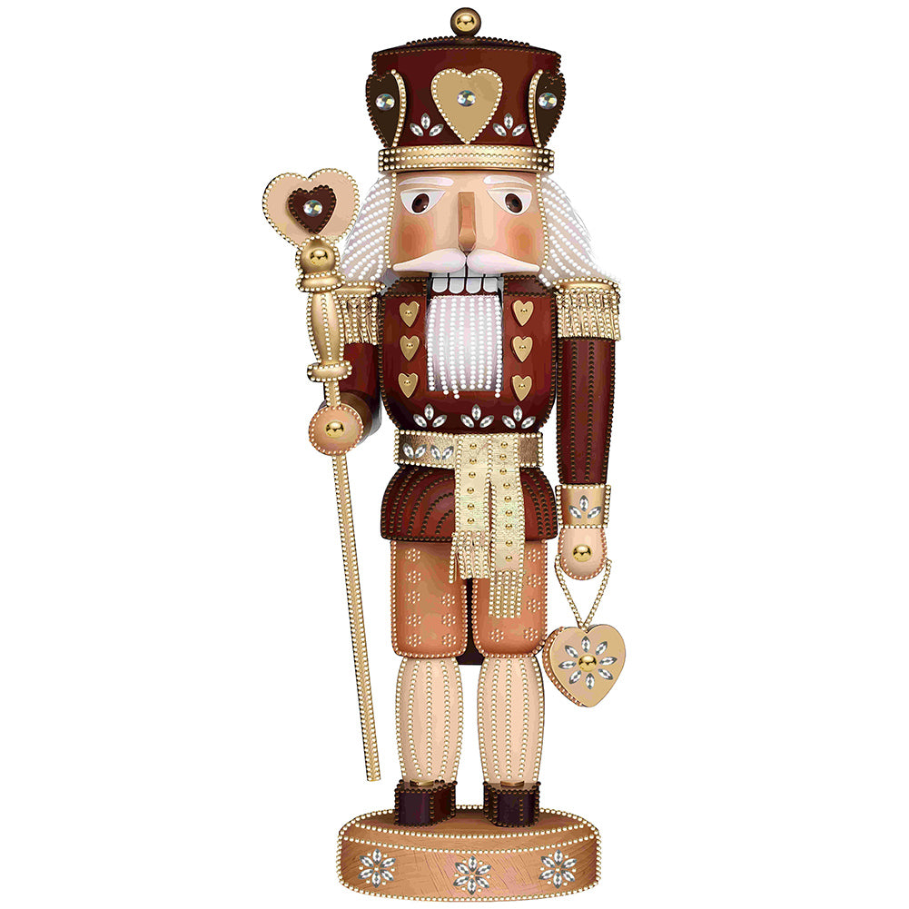 Christmas Nutcracker 30X60CM(Canvas) Partial Special Shaped Drill Diamond Painting