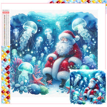 Load image into Gallery viewer, Santa Claus And Elves 45X75CM(Canvas) Full Square Drill Diamond Painting
