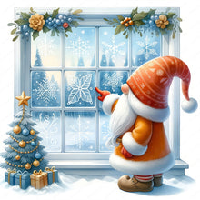 Load image into Gallery viewer, Santa Claus And Elves 45X75CM(Canvas) Full Square Drill Diamond Painting
