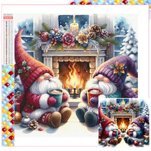 Load image into Gallery viewer, Santa Claus And Elves 45X75CM(Canvas) Full Square Drill Diamond Painting
