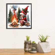 Load image into Gallery viewer, Santa Claus And Elves 45X75CM(Canvas) Full Square Drill Diamond Painting
