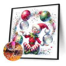 Load image into Gallery viewer, Santa Claus And Elves 45X75CM(Canvas) Full Square Drill Diamond Painting
