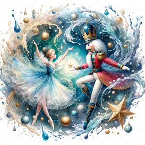 Nutcracker And The Princess 45X45CM(Canvas) Full Square Drill Diamond Painting