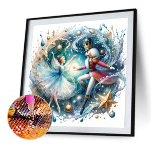 Nutcracker And The Princess 45X45CM(Canvas) Full Square Drill Diamond Painting