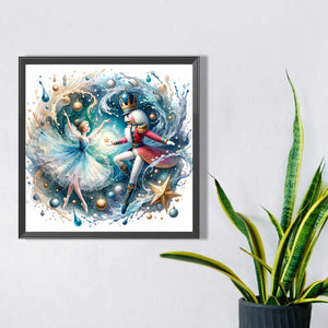 Nutcracker And The Princess 45X45CM(Canvas) Full Square Drill Diamond Painting