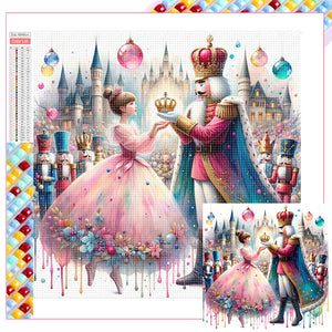 Nutcracker And The Princess 45X45CM(Canvas) Full Square Drill Diamond Painting