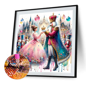 Nutcracker And The Princess 45X45CM(Canvas) Full Square Drill Diamond Painting