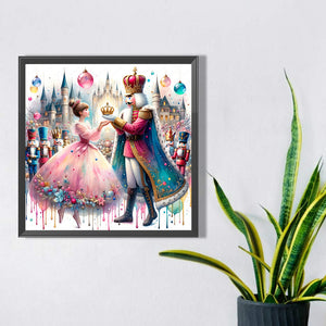 Nutcracker And The Princess 45X45CM(Canvas) Full Square Drill Diamond Painting