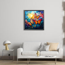 Load image into Gallery viewer, Butterfly 45X45CM(Canvas) Full Square Drill Diamond Painting

