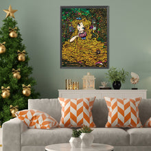 Load image into Gallery viewer, Long Hair Princess 35X45CM(Canvas) Full Square Drill Diamond Painting
