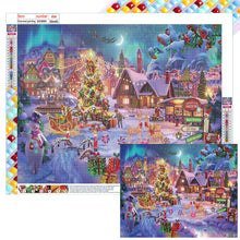 Load image into Gallery viewer, Christmas Atmosphere 50X40CM(Canvas) Full Square Drill Diamond Painting
