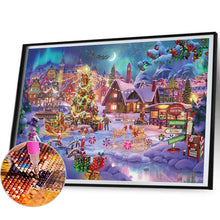 Load image into Gallery viewer, Christmas Atmosphere 50X40CM(Canvas) Full Square Drill Diamond Painting
