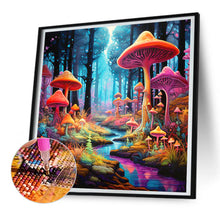 Load image into Gallery viewer, Fantasy Mushroom Forest 30X30CM(Canvas) Full Round Drill Diamond Painting
