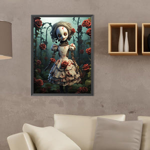 Skullgirls 30*40CM(Canvas) Full Round Drill Diamond Painting