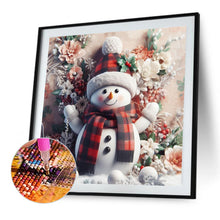 Load image into Gallery viewer, Christmas Snowman 45X45CM(Canvas) Full AB Square Drill Diamond Painting
