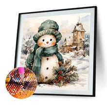 Load image into Gallery viewer, Christmas Snowman 45X45CM(Canvas) Full AB Square Drill Diamond Painting
