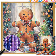 Load image into Gallery viewer, Christmas Cookies 45X45CM(Canvas) Full AB Square Drill Diamond Painting
