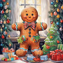 Load image into Gallery viewer, Christmas Cookies 45X45CM(Canvas) Full AB Square Drill Diamond Painting
