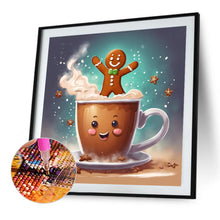 Load image into Gallery viewer, Christmas Cookie Man 45X45CM(Canvas) Full AB Square Drill Diamond Painting
