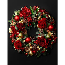 Load image into Gallery viewer, Wreath 30X40CM(Canvas) Full Square Drill Diamond Painting

