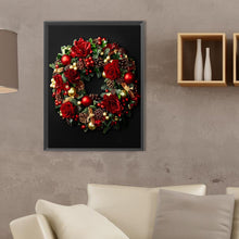 Load image into Gallery viewer, Wreath 30X40CM(Canvas) Full Square Drill Diamond Painting
