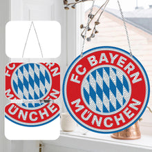 Load image into Gallery viewer, Badge Label Diamond Painting Hanging Pendant Suncatcher (FC Bayern Munchen)
