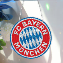 Load image into Gallery viewer, Badge Label Diamond Painting Hanging Pendant Suncatcher (FC Bayern Munchen)
