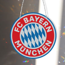 Load image into Gallery viewer, Badge Label Diamond Painting Hanging Pendant Suncatcher (FC Bayern Munchen)
