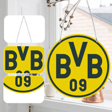 Load image into Gallery viewer, Badge Label Diamond Painting Hanging Pendant Suncatcher Home Decor (BVB 09)
