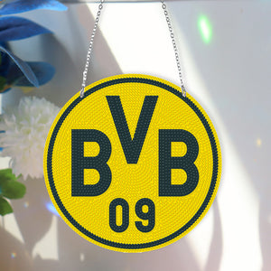Badge Label Diamond Painting Hanging Pendant Suncatcher Home Decor (BVB 09)