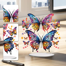 Load image into Gallery viewer, Butterfly Round+Special Shape Diamond Painting Art Tabletop Ornaments Kit (#1)
