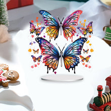 Load image into Gallery viewer, Butterfly Round+Special Shape Diamond Painting Art Tabletop Ornaments Kit (#1)
