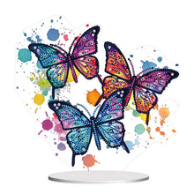 Load image into Gallery viewer, Butterfly Round+Special Shape Diamond Painting Art Tabletop Ornaments Kit (#2)
