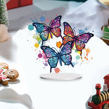 Load image into Gallery viewer, Butterfly Round+Special Shape Diamond Painting Art Tabletop Ornaments Kit (#2)
