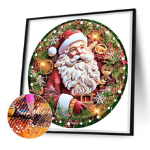 Load image into Gallery viewer, Santa Claus 30X30CM(Canvas) Full Round Drill Diamond Painting
