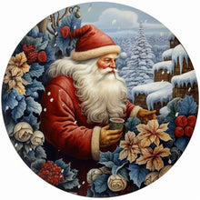 Load image into Gallery viewer, Santa Claus 30X30CM(Canvas) Full Round Drill Diamond Painting
