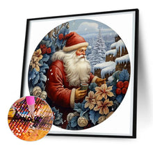 Load image into Gallery viewer, Santa Claus 30X30CM(Canvas) Full Round Drill Diamond Painting
