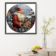 Load image into Gallery viewer, Santa Claus 30X30CM(Canvas) Full Round Drill Diamond Painting
