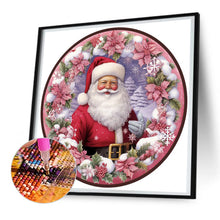 Load image into Gallery viewer, Santa Claus 30X30CM(Canvas) Full Round Drill Diamond Painting
