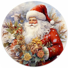 Load image into Gallery viewer, Santa Claus 30X30CM(Canvas) Full Round Drill Diamond Painting
