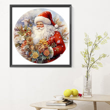 Load image into Gallery viewer, Santa Claus 30X30CM(Canvas) Full Round Drill Diamond Painting
