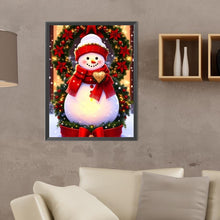 Load image into Gallery viewer, Christmas Snowman 30X40CM(Canvas) Full Round Drill Diamond Painting
