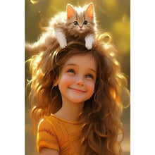 Load image into Gallery viewer, Girl 50X70CM(Canvas) Full Square Drill Diamond Painting
