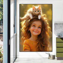Load image into Gallery viewer, Girl 50X70CM(Canvas) Full Square Drill Diamond Painting
