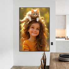 Load image into Gallery viewer, Girl 50X70CM(Canvas) Full Square Drill Diamond Painting

