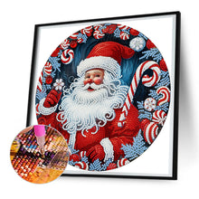 Load image into Gallery viewer, Santa Claus 30X30CM(Canvas) Partial Special Shaped Drill Diamond Painting
