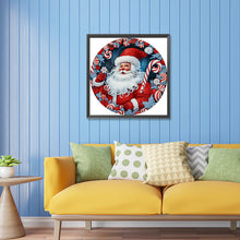 Load image into Gallery viewer, Santa Claus 30X30CM(Canvas) Partial Special Shaped Drill Diamond Painting
