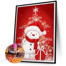 Load image into Gallery viewer, Snowman 30X40CM(Canvas) Partial Special Shaped Drill Diamond Painting
