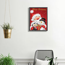 Load image into Gallery viewer, Snowman 30X40CM(Canvas) Partial Special Shaped Drill Diamond Painting
