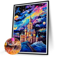 Load image into Gallery viewer, Castle Under The Stars 45X55CM(Canvas) Full AB Round Drill Diamond Painting
